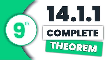 Theorem 14.1.1 || 9th Class Maths Theorem (Step-by-Step Guide) || Chapter 14 Theorems