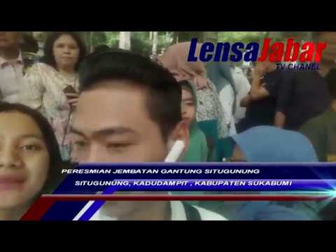 Menko Maritim RI, dalam Peresmian Jembatan Gantung (Situ Gunung Suspension Bridge) Sukabumi