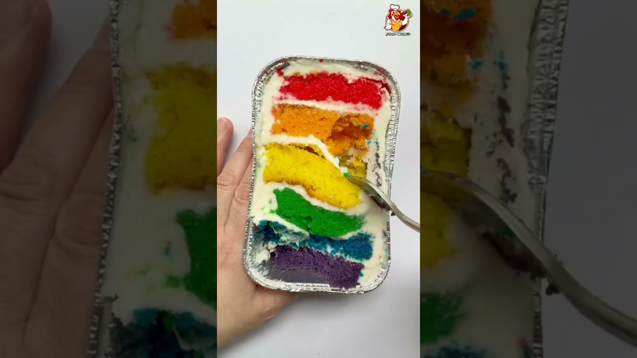 Rainbow Cake Slice | Food World