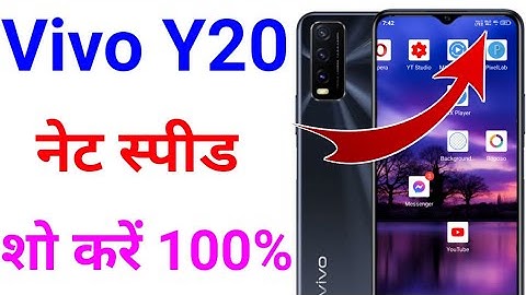 how to show net speed in Vivo y 20 | Vivo y20 mein net speed show kaise karen स्टेटस बार में