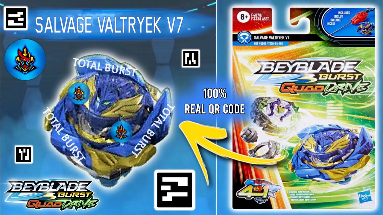 Codigos qr beyblade burst valtryek