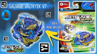 ALL 37 VALTRYEK BEYBLADES QR CODES 2023 UPDATED  ULTIMATE EVO VALTRYEK V8  BEYBLADE BURST APP 