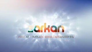 Free After Effects Template Logo Reveal Light Clouds