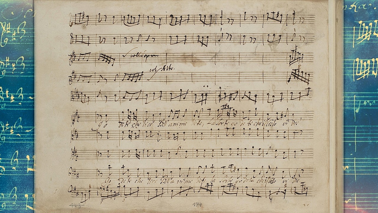 ZELENKA | Serenata | ZWV 177 (Autograph score) 1737 - YouTube