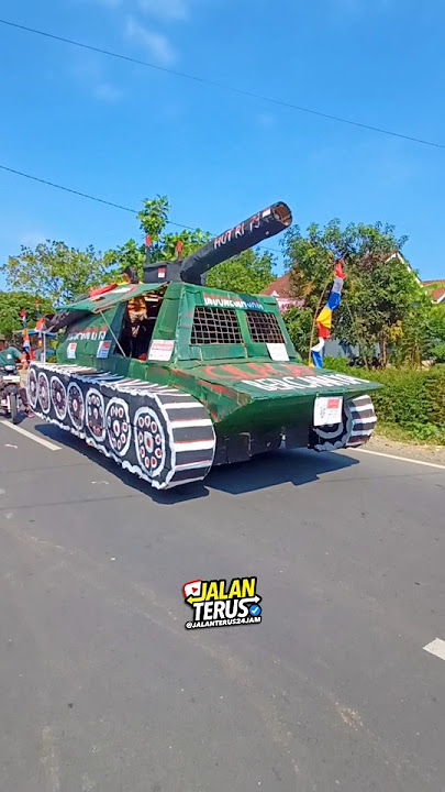 Kreasi Karnaval Membuat Mobil Tank Dari Kertas #mobiltank #karnavalterbaru #karmavalkreatif