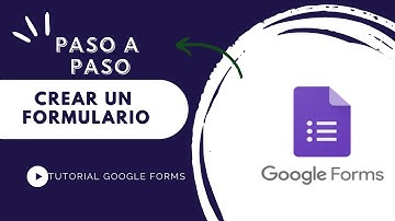 Cómo CREAR un FORMULARIO en Google Forms PASO A PASO
