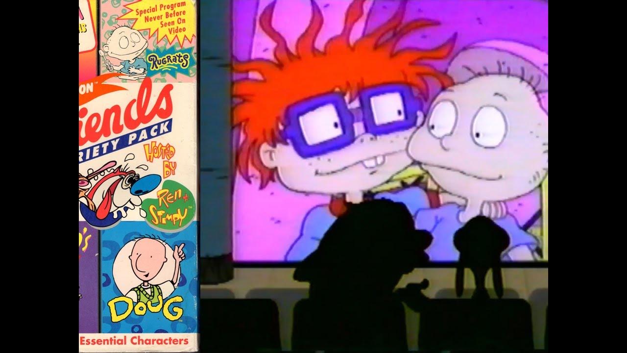 Nickelodeon Friends Variety Pack Ren and Stimpy's Commentary (VHS