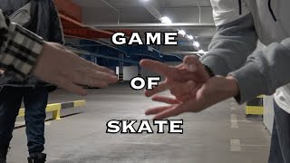 СКЕЙТБОРДИНГ ЗИМОЙ! СНОВА НА ПАРКОВКЕ? GAME OF SKATE!