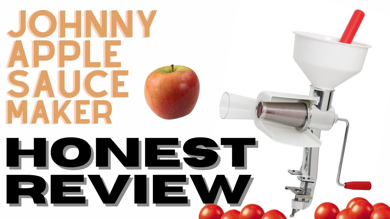 Johnny Apple Sauce Maker Model 250 Food Strainer (No Motor Included)