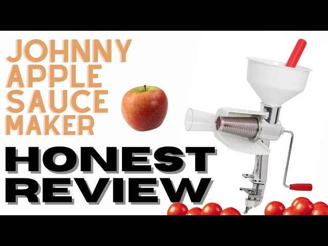 Johnny Apple Sauce Maker Honest Review 