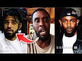 Diddy THREATENED To Cut J.Cole’s THROAT During Fight Over Kendrick Lamar