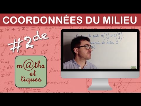 Vidéo: Comment trouver le milieu d'une droite ?