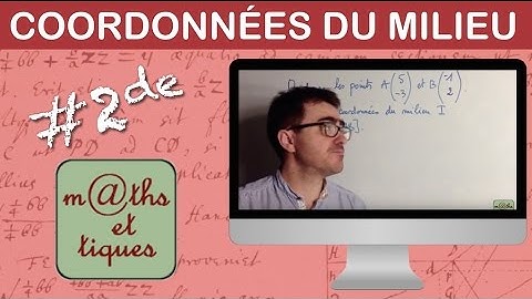 Calculer les coordonnées d