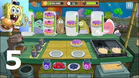 SpongeBob Square Pants Krusty Cook Off Gameplay Walktrhrough / Level 19 to Level 22 / Ep 5