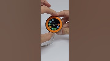 M5Dial da M5Stack. Esse produto contém microcontrolador ESP32-S3 da espressif, display circular t