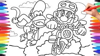 Featured image of post Baby Donkey Kong Coloring Pages Letter coloring pages of alphabet