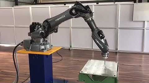 HSOAR 6 Axis Robot Operation Video with Precision cycloidal hollow gearboxes At Customer