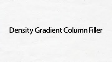 H&D Density Gradient Column Filler