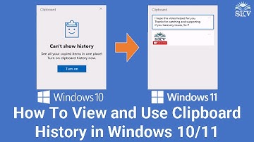 How to Enable/Disable Clipboard History in Windows 10 | How to View and Use Clipboard History