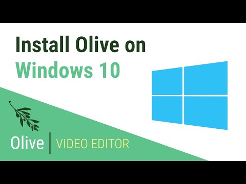 install-olive-video-editor-on-windows-10