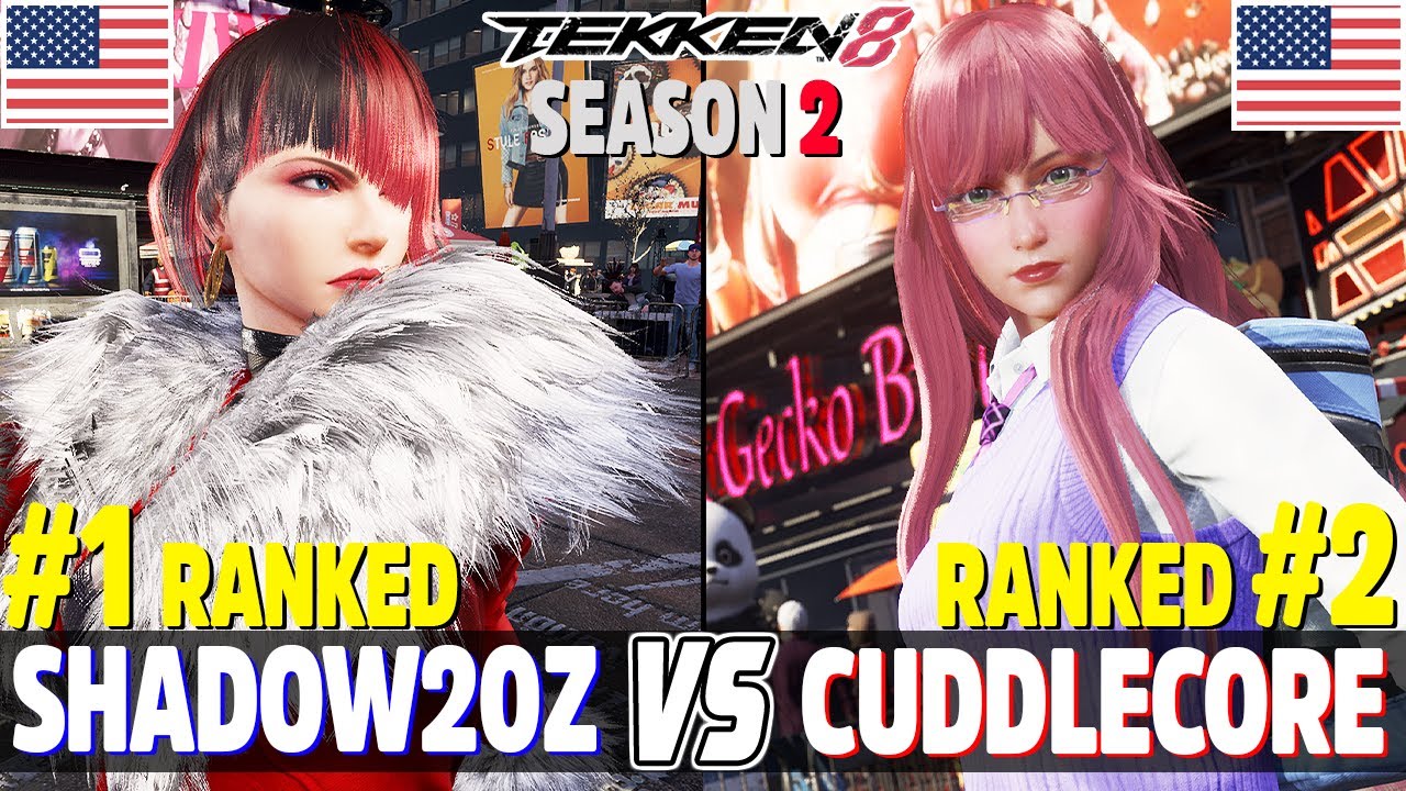 T8 (Season 2) Shadow20z (#1 Ranked Anna) Vs Cuddlecore (#2 Ranked Alisa ...