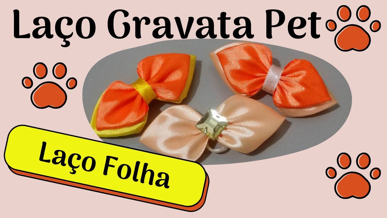 Fofinhos laços e gravatas