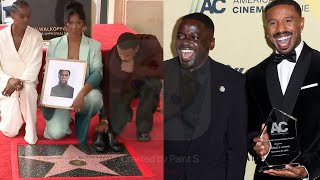 Michael B. Jordan Reacts To Chadwicks Star, Receives Cinematheque Award