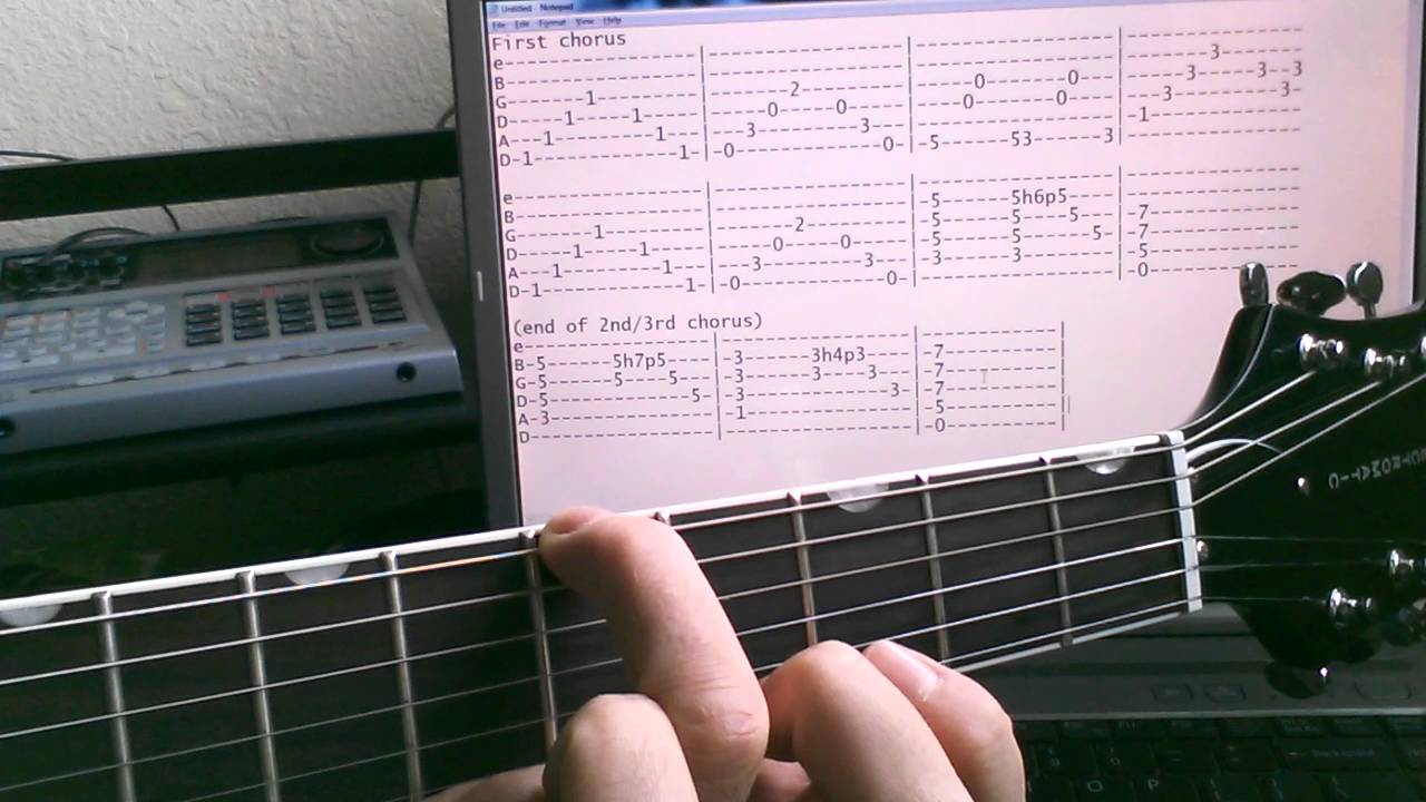 Soundgarden Black Hole Sun Guitar Lesson Chords and Tab