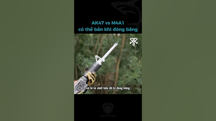 AK 47 và M4 có thể bắn khi bị đóng băng không #shorts