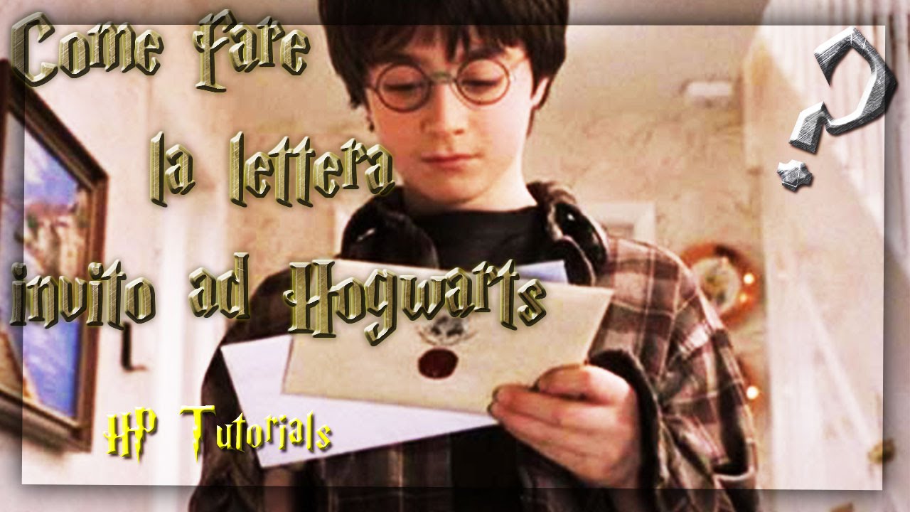 Diy Come Fare La Lettera Invito Ad Hogwarts