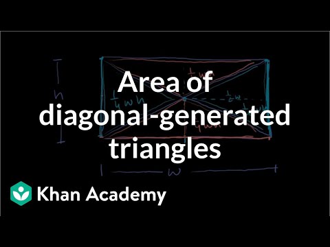 Vídeo: Com es troba la diagonal d'un triangle rectangle?