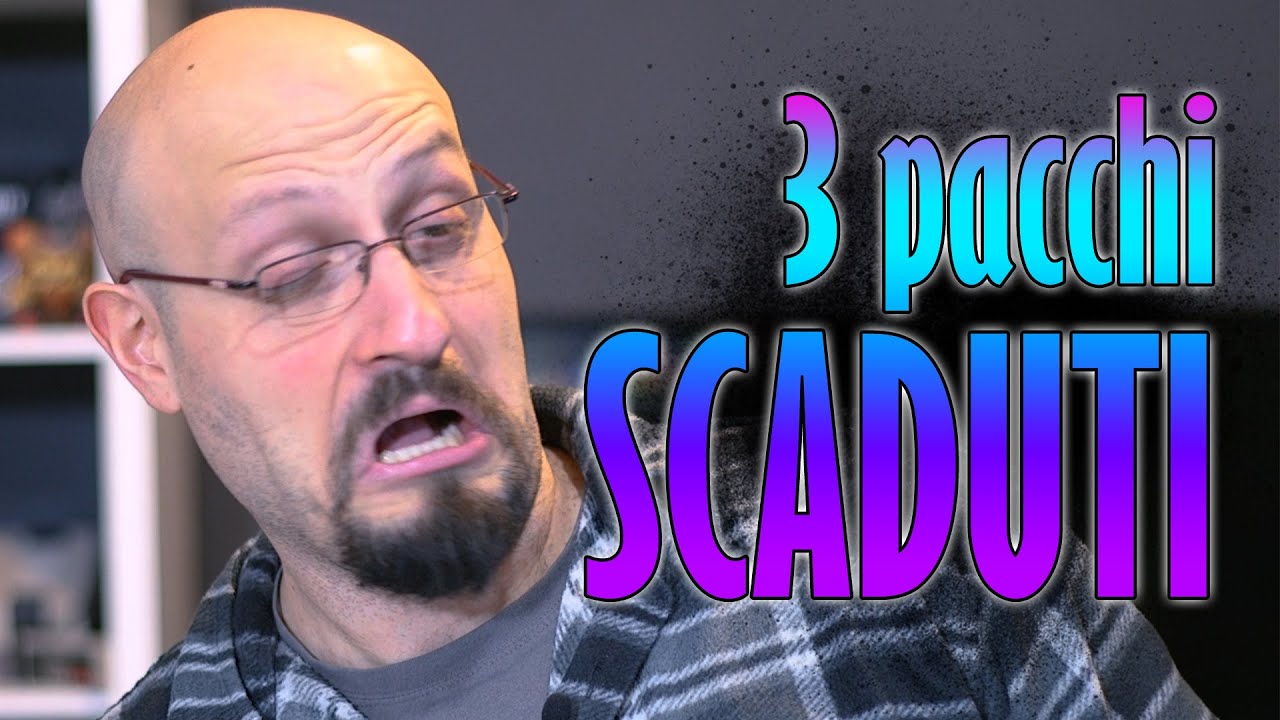 TRE PACCHI SCADUTI