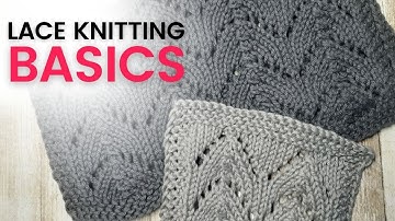 Lace Knitting for Beginners: Easy Lace Dishtowel [FREE PATTERN]
