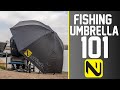 How to use a fishing umbrella  fishing umbrella 101
