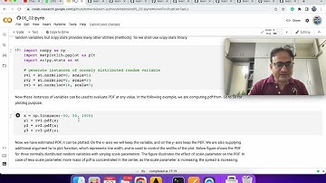Theoretical distributions, histogram, PDF, CDF in Python