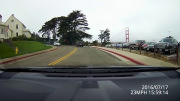 Dome D201 Dash Cam DVR (Daytime) San Francisco