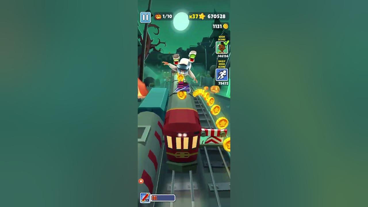 Subway Surfers speed run Gameplay