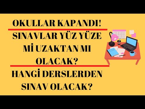 Sınavlar Olacak Mı