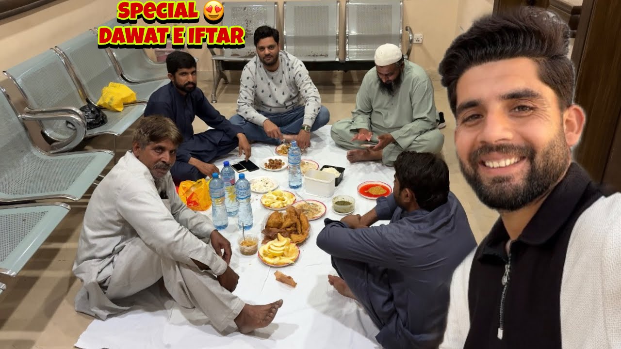 Hospital Duty Par Big Dawat-E-Iftar 😋 Sab Doston ki Akthi Iftari #Mrhamza