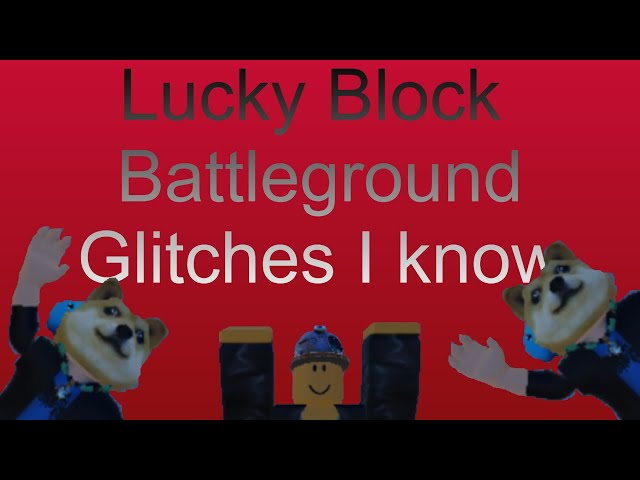 Lucky Block Battlegrounds, But Only With The Crimson Periastron - Roblox 