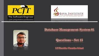 Jawa Institute DBMS 1 Questions Set 15