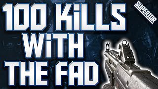 100 KILLS WITH THE FAD! (Call of Duty Ghost: KEM Strike Gameplay/Commentary)