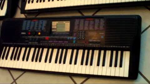 Kris Nicholson Shows Off His YAMAHA Intermediate Collection of Keyboards.avi