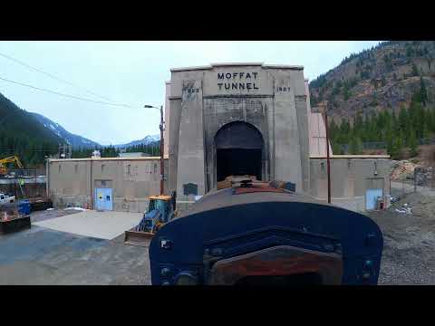 Take a trip through the 6.2 mile Moffat Tunnel, Colorado 2021