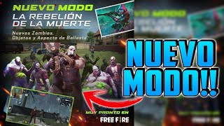 Nuevo Modo De Juego Oleadas Contra Zombies La Rebelión De La Muerte Free Fire Toti Gaming