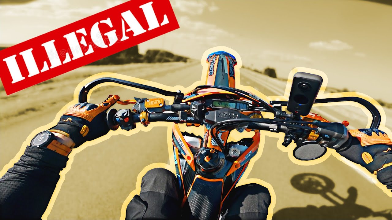 WHEELIES ILLEGAL? (Let me explain) BLDH SUPERMOTO VLOG YouTube