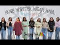 HUGE WINTER WEAR HAUL VIDEO !! FIRST VIDEO 💖 ! AJIO FINDS ! HUGE DISCOUNT 🛍 #haul #ajio #firstvideo