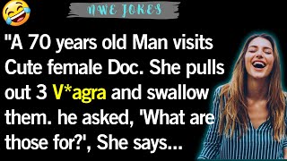 🤣 BEST JOKE OF THE DAY! - A Man Goes To a Female doctor for Physical Checkup... | DAD Jokes 😂