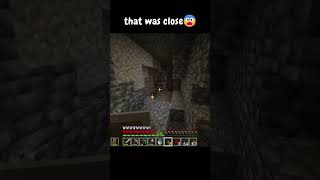 nearly died #minecraft