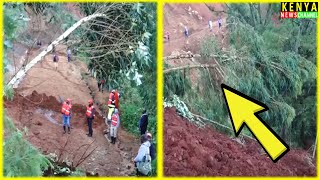 KIMENDE LANDSLIDE TRAGEDY - See how Escarpment Collapsed